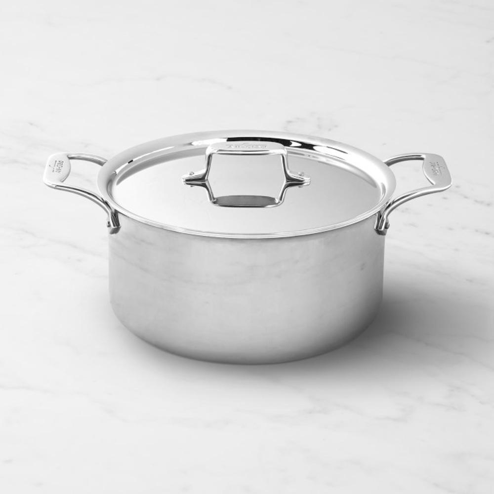 All Clad D5 Stainless 8 QT Stockpot w/lid NWT
